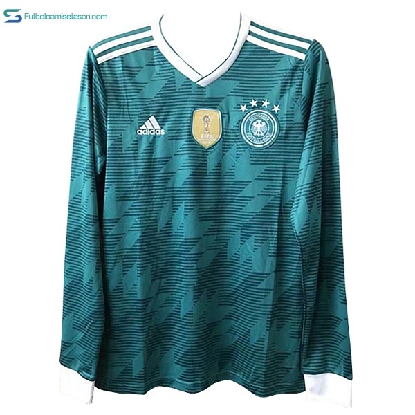 Camiseta Alemania 2ª ML 2018 Verde